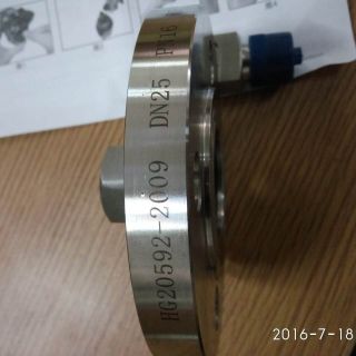 不銹鋼法蘭激光刻字