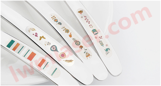 mopa不銹鋼彩色打標lwmlaser