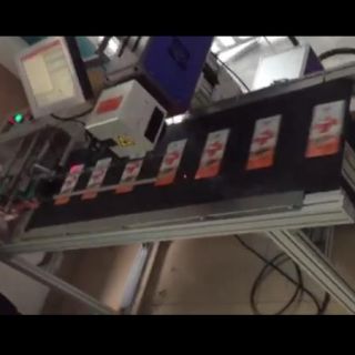 包裝袋飛行co2打標lwmlaser