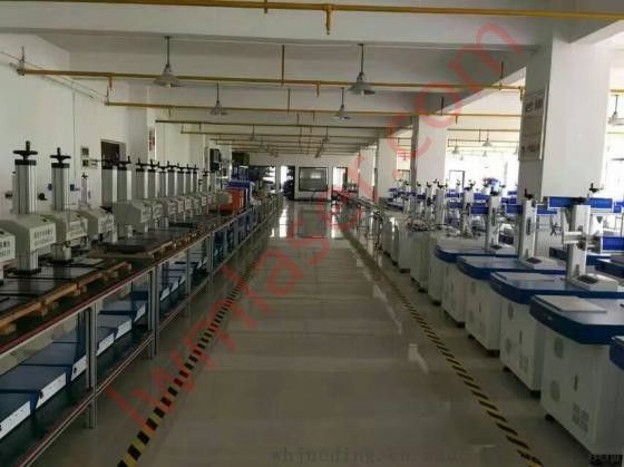 激光打標機展示區